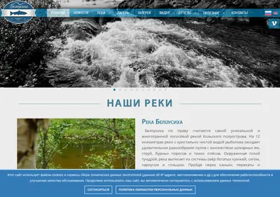 Снимок главной страницы belousiha.ru