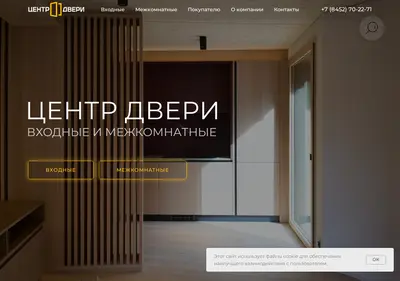 Снимок главной страницы centr-dveri.ru