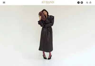 Снимок главной страницы athand.ru