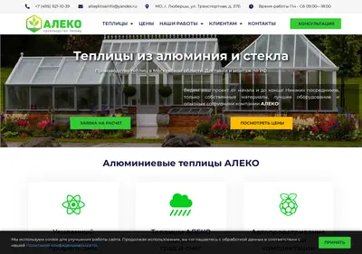 Снимок главной страницы alteplitsa.ru
