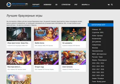 Снимок главной страницы brauzernieigri.ru