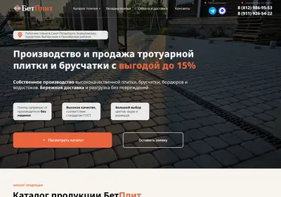 Снимок главной страницы betplit.ru