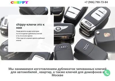 Снимок главной страницы chippy.ru
