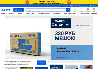 Снимок главной страницы arzusta.ru