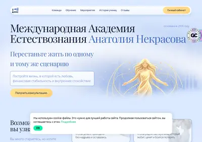 Снимок главной страницы anekrasov-mae.ru