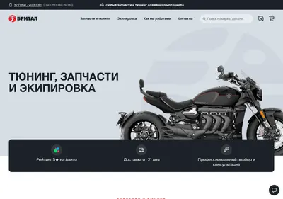 Снимок главной страницы brital.ru