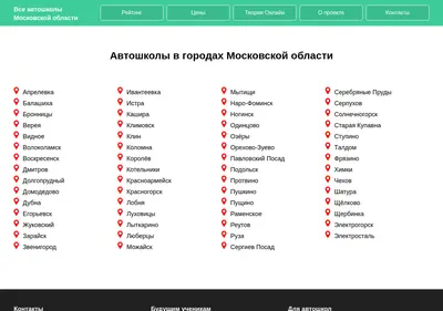 Снимок главной страницы avtoshkoly-mo.ru