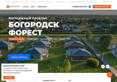 Снимок главной страницы asterra.ru