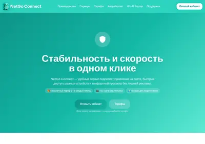 Снимок главной страницы netgo.su