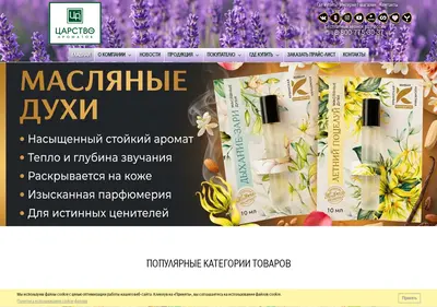 Снимок главной страницы zarstvo.su