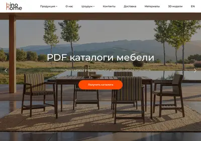 Снимок главной страницы bino-home.ru