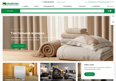Снимок главной страницы colorlon-vtd.ru