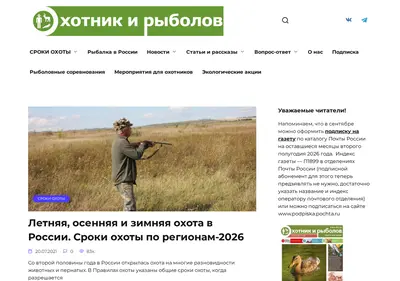 Снимок главной страницы oir.su