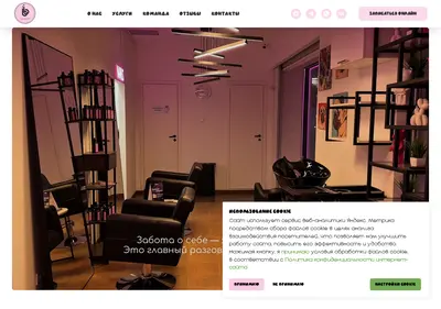Снимок главной страницы bibibeauty.ru