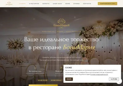 Снимок главной страницы bonimaria.ru