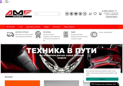 Снимок главной страницы akimoto1.ru