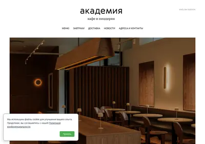 Снимок главной страницы academiya.ru