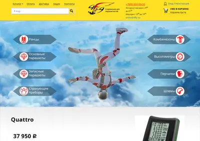 Снимок главной страницы 4fly.su