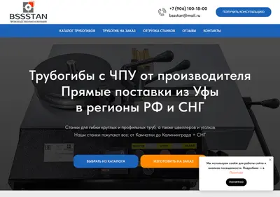 Снимок главной страницы bssstangib.ru