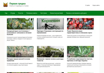 Снимок главной страницы 1gryadka.ru