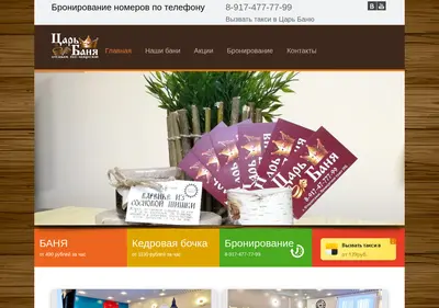 Снимок главной страницы bany02.ru
