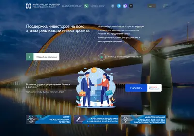 Снимок главной страницы air-nso.ru