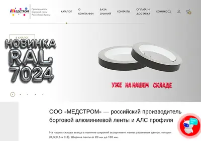 Снимок главной страницы allenta.ru