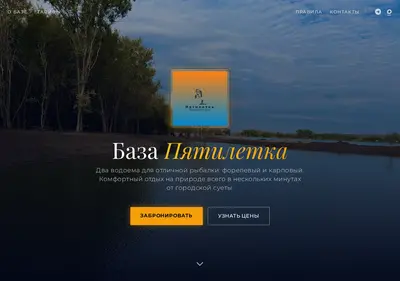 Снимок главной страницы 5letka.ru