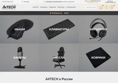 Снимок главной страницы a4russia.ru