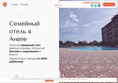 Снимок главной страницы brass-family.ru