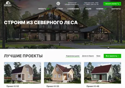 Снимок главной страницы brusservis.ru