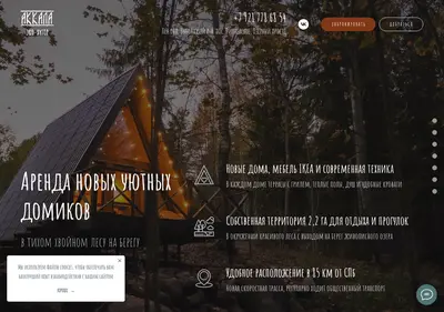 Снимок главной страницы akkala-hotel.ru