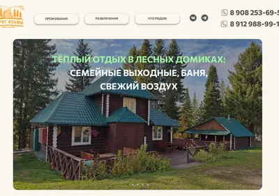 Снимок главной страницы bereg-yazvy.ru