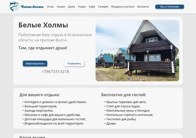 Снимок главной страницы belieholmy.ru