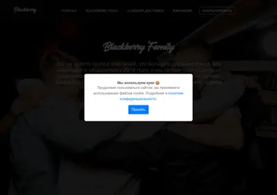 Снимок главной страницы blackberry75.ru