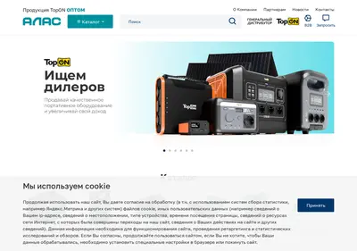 Снимок главной страницы alas-nb.ru