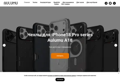 Снимок главной страницы aulumu.ru