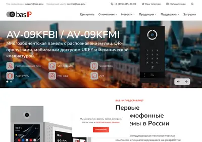 Снимок главной страницы bas-ip.ru