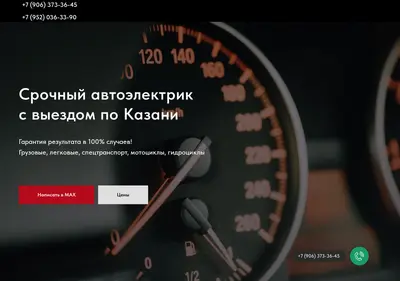 Снимок главной страницы avtoelektrik-vyezd.ru