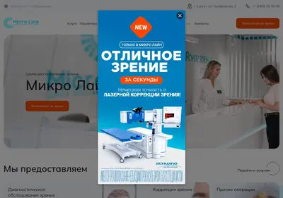Снимок главной страницы microline.su