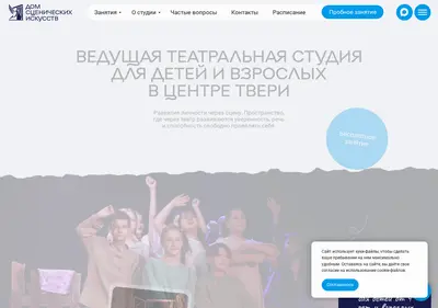 Снимок главной страницы bluebirdtver.ru