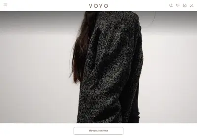 Снимок главной страницы voyo.su