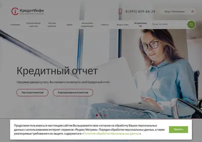 Снимок главной страницы bki-ci.ru
