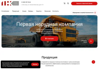 Снимок главной страницы 1pnk.ru