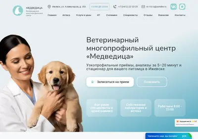 Снимок главной страницы bigbear18.ru