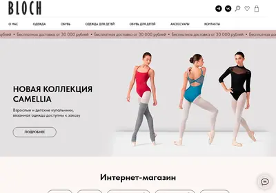 Снимок главной страницы blochrussia.ru
