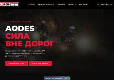Снимок главной страницы aodes-vrn.ru