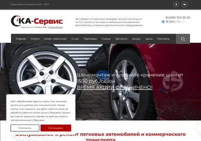 Снимок главной страницы avtoservis-podolsk.ru