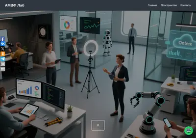Снимок главной страницы amvf.ru
