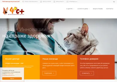 Снимок главной страницы 4splus.ru